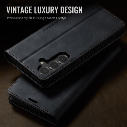 CaseMe 033 Calf Leather Lining Microfibre RFID Blocking Phone Case, For Galaxy S25 FE 5G, For Samsung Galaxy Z Fold7 5G, For Samsung Galaxy Z Filp7 5G, For Samsung Galaxy S25 Edge