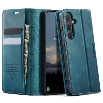 CaseMe 033 Calf Leather Lining Microfibre RFID Blocking Phone Case, For Galaxy A37 5G, For Galaxy A27 5G, For Galaxy S25 FE 5G, For Samsung Galaxy Z Fold7 5G