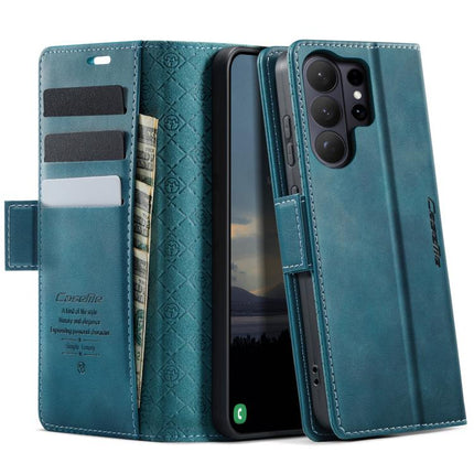 CaseMe 033 Calf Leather Lining Microfibre RFID Blocking Phone Case, For Galaxy S26+ 5G, For Galaxy S26 Ultra 5G, For Galaxy S26 5G, For Galaxy A57 5G