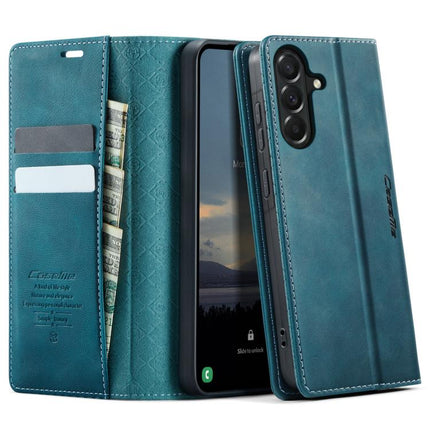 CaseMe 033 Calf Leather Lining Microfibre RFID Blocking Phone Case, For Galaxy S26+ 5G, For Galaxy S26 Ultra 5G, For Galaxy S26 5G, For Galaxy A57 5G