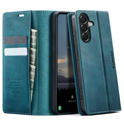 CaseMe 033 Calf Leather Lining Microfibre RFID Blocking Phone Case, For Galaxy A37 5G, For Galaxy A27 5G, For Galaxy S25 FE 5G, For Samsung Galaxy Z Fold7 5G