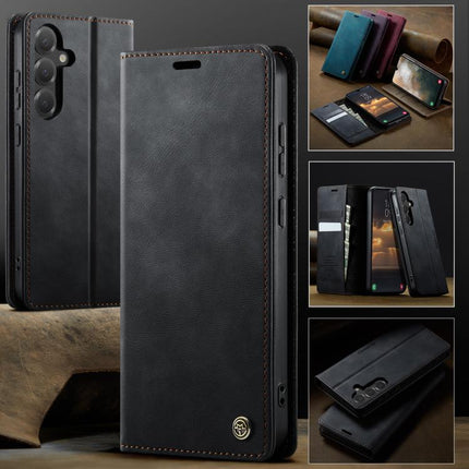 CaseMe 033 Calf Leather Lining Microfibre RFID Blocking Phone Case, For Galaxy S26 FE 5G, For Galaxy Z Flip8 5G, For Galaxy S26+ 5G, For Galaxy S26 Ultra 5G