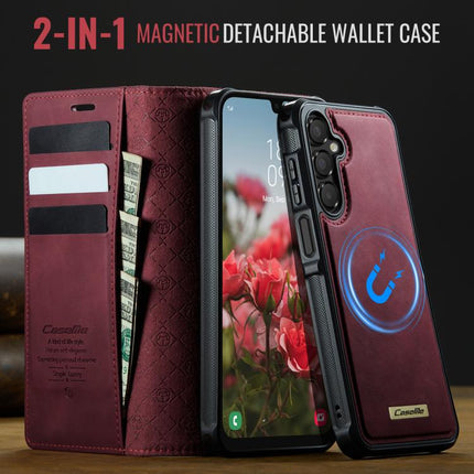 CaseMe C49 Magnetic RFID Blocking Detachable Wallet Leather Phone Case, For Samsung Galaxy A16 5G, For Samsung Galaxy S24 FE 5G, For Samsung Galaxy S24 Ultra 5G, For Samsung Galaxy A15