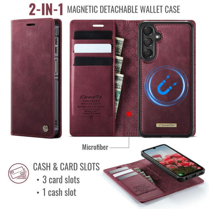 CaseMe C49 Magnetic RFID Blocking Detachable Wallet Leather Phone Case, For Samsung Galaxy A15, For Samsung Galaxy S23 FE 5G, For Samsung Galaxy A54 5G, For Samsung Galaxy S23 Ultra 5G