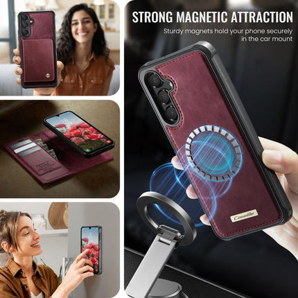 CaseMe C49 Magnetic RFID Blocking Detachable Wallet Leather Phone Case, For Samsung Galaxy A15, For Samsung Galaxy S23 FE 5G, For Samsung Galaxy A54 5G, For Samsung Galaxy S23 Ultra 5G