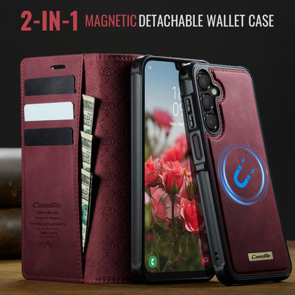 CaseMe C49 Magnetic RFID Blocking Detachable Wallet Leather Phone Case, For Samsung Galaxy A15, For Samsung Galaxy S23 FE 5G, For Samsung Galaxy A54 5G, For Samsung Galaxy S23 Ultra 5G