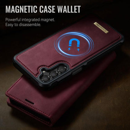 CaseMe C49 Magnetic RFID Blocking Detachable Wallet Leather Phone Case, For Samsung Galaxy A15, For Samsung Galaxy S23 FE 5G, For Samsung Galaxy A54 5G, For Samsung Galaxy S23 Ultra 5G