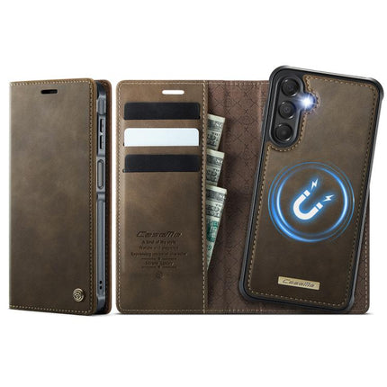 CaseMe C49 Magnetic RFID Blocking Detachable Wallet Leather Phone Case, For Samsung Galaxy A15, For Samsung Galaxy S23 FE 5G, For Samsung Galaxy A54 5G, For Samsung Galaxy S23 Ultra 5G