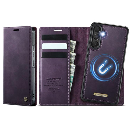 CaseMe C49 Magnetic RFID Blocking Detachable Wallet Leather Phone Case, For Samsung Galaxy A15, For Samsung Galaxy S23 FE 5G, For Samsung Galaxy A54 5G, For Samsung Galaxy S23 Ultra 5G
