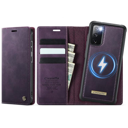CaseMe C49 Magnetic RFID Blocking Detachable Wallet Leather Phone Case, For Samsung Galaxy S23+ 5G, For Samsung Galaxy S23 5G, For Samsung Galaxy A13 / A04s, For Samsung Galaxy S20 FE