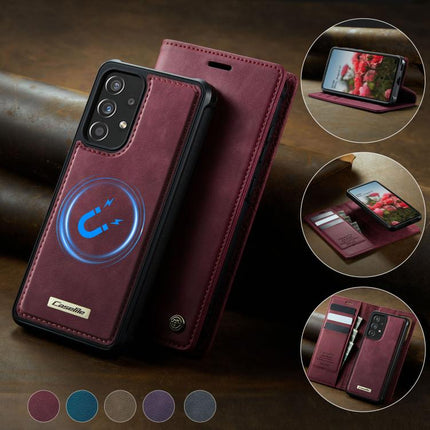 CaseMe C49 Magnetic RFID Blocking Detachable Wallet Leather Phone Case, For Samsung Galaxy A53 5G, For Samsung Galaxy S22 Ultra 5G, For Samsung Galaxy S22+ 5G, For Samsung Galaxy S22 5G