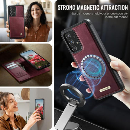CaseMe C49 Magnetic RFID Blocking Detachable Wallet Leather Phone Case, For Samsung Galaxy A53 5G, For Samsung Galaxy S22 Ultra 5G, For Samsung Galaxy S22+ 5G, For Samsung Galaxy S22 5G