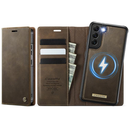 CaseMe C49 Magnetic RFID Blocking Detachable Wallet Leather Phone Case, For Samsung Galaxy A53 5G, For Samsung Galaxy S22 Ultra 5G, For Samsung Galaxy S22+ 5G, For Samsung Galaxy S22 5G