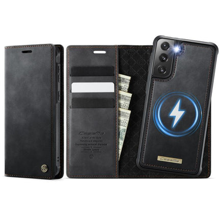 CaseMe C49 Magnetic RFID Blocking Detachable Wallet Leather Phone Case, For Samsung Galaxy A52 / A52s, For Samsung Galaxy S21 FE 5G, For Samsung Galaxy S21 5G, For Samsung Galaxy S21+ 5G