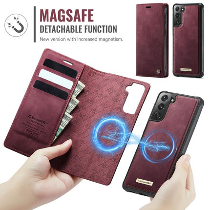 CaseMe C49 Magnetic RFID Blocking Detachable Wallet Leather Phone Case, For Samsung Galaxy S21+ 5G, For Samsung Galaxy S21 Ultra 5G, For Samsung Galaxy S20 Ultra, For Samsung Galaxy S20