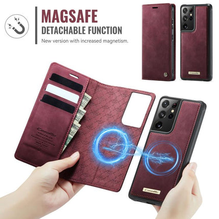 CaseMe C49 Magnetic RFID Blocking Detachable Wallet Leather Phone Case, For Samsung Galaxy S21 Ultra 5G, For Samsung Galaxy S20 Ultra, For Samsung Galaxy S20, For Samsung Galaxy S20+