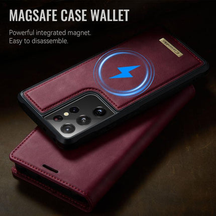 CaseMe C49 Magnetic RFID Blocking Detachable Wallet Leather Phone Case, For Samsung Galaxy S21 Ultra 5G, For Samsung Galaxy S20 Ultra, For Samsung Galaxy S20, For Samsung Galaxy S20+
