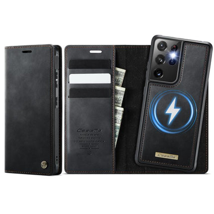 CaseMe C49 Magnetic RFID Blocking Detachable Wallet Leather Phone Case, For Samsung Galaxy S21 Ultra 5G, For Samsung Galaxy S20 Ultra, For Samsung Galaxy S20, For Samsung Galaxy S20+