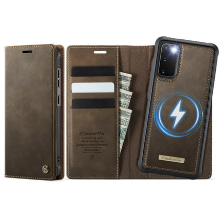 CaseMe C49 Magnetic RFID Blocking Detachable Wallet Leather Phone Case, For Samsung Galaxy S21 Ultra 5G, For Samsung Galaxy S20 Ultra, For Samsung Galaxy S20, For Samsung Galaxy S20+