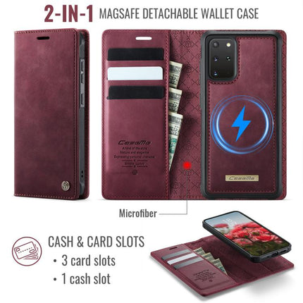 CaseMe C49 Magnetic RFID Blocking Detachable Wallet Leather Phone Case, For Samsung Galaxy S20+, For Samsung Galaxy A17, For Samsung Galaxy S24 / S25, For Samsung Galaxy S24+ / S25+
