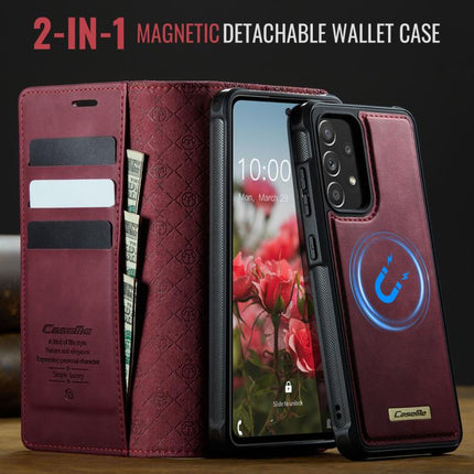 CaseMe C49 Magnetic RFID Blocking Detachable Wallet Leather Phone Case, For Samsung Galaxy A52 / A52s, For Samsung Galaxy S21 FE 5G, For Samsung Galaxy S21 5G, For Samsung Galaxy S21+ 5G