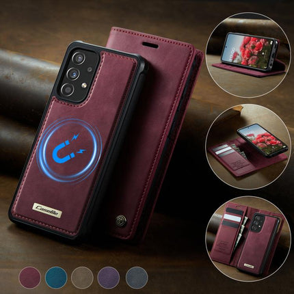 CaseMe C49 Magnetic RFID Blocking Detachable Wallet Leather Phone Case, For Samsung Galaxy A52 / A52s, For Samsung Galaxy S21 FE 5G, For Samsung Galaxy S21 5G, For Samsung Galaxy S21+ 5G