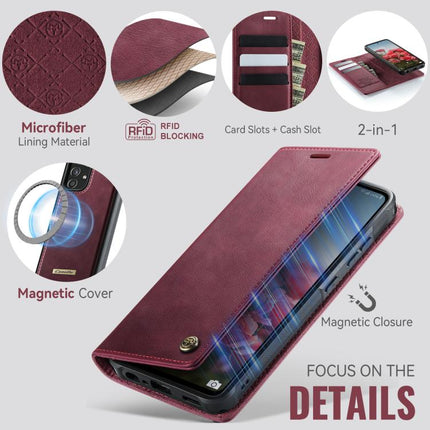 CaseMe C49 Magnetic RFID Blocking Detachable Wallet Leather Phone Case, For Samsung Galaxy A52 / A52s, For Samsung Galaxy S21 FE 5G, For Samsung Galaxy S21 5G, For Samsung Galaxy S21+ 5G