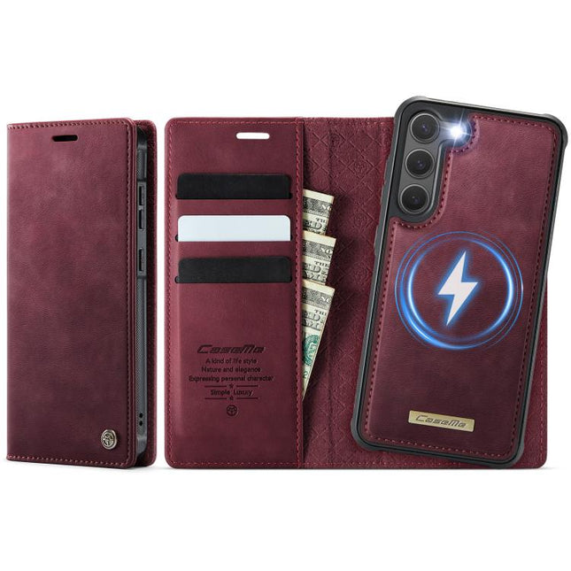 CaseMe C49 Magnetic RFID Blocking Detachable Wallet Leather Phone Case, For Samsung Galaxy S23+ 5G, For Samsung Galaxy S23 5G, For Samsung Galaxy A13 / A04s, For Samsung Galaxy S20 FE