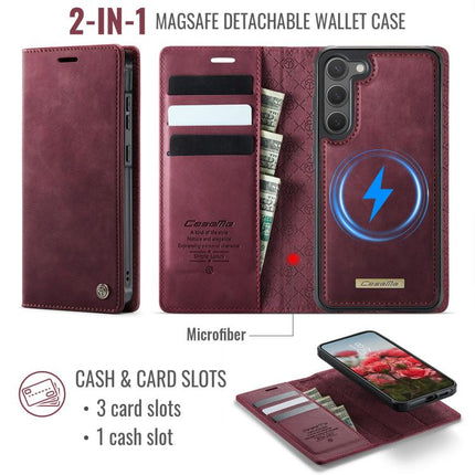 CaseMe C49 Magnetic RFID Blocking Detachable Wallet Leather Phone Case, For Samsung Galaxy S23+ 5G, For Samsung Galaxy S23 5G, For Samsung Galaxy A13 / A04s, For Samsung Galaxy S20 FE