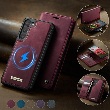 CaseMe C49 Magnetic RFID Blocking Detachable Wallet Leather Phone Case, For Samsung Galaxy S23+ 5G, For Samsung Galaxy S23 5G, For Samsung Galaxy A13 / A04s, For Samsung Galaxy S20 FE