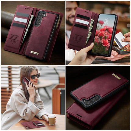 CaseMe C49 Magnetic RFID Blocking Detachable Wallet Leather Phone Case, For Samsung Galaxy S23+ 5G, For Samsung Galaxy S23 5G, For Samsung Galaxy A13 / A04s, For Samsung Galaxy S20 FE