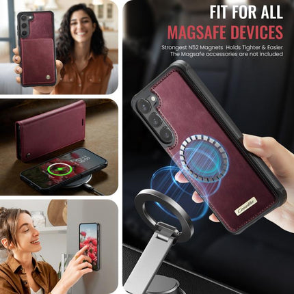 CaseMe C49 Magnetic RFID Blocking Detachable Wallet Leather Phone Case, For Samsung Galaxy S23+ 5G, For Samsung Galaxy S23 5G, For Samsung Galaxy A13 / A04s, For Samsung Galaxy S20 FE