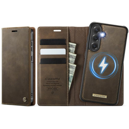 CaseMe C49 Magnetic RFID Blocking Detachable Wallet Leather Phone Case, For Samsung Galaxy A15, For Samsung Galaxy S23 FE 5G, For Samsung Galaxy A54 5G, For Samsung Galaxy S23 Ultra 5G