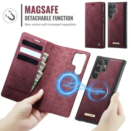 CaseMe C49 Magnetic RFID Blocking Detachable Wallet Leather Phone Case, For Samsung Galaxy S25 Ultra 5G, For Samsung Galaxy A16 5G, For Samsung Galaxy S24 FE 5G, For Samsung Galaxy S24 Ultra 5G