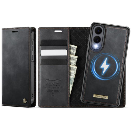 CaseMe C49 Magnetic RFID Blocking Detachable Wallet Leather Phone Case, For Samsung Galaxy A57 5G, For Samsung Galaxy A17, For Samsung Galaxy S25 Edge 5G, For Samsung Galaxy A56 5G