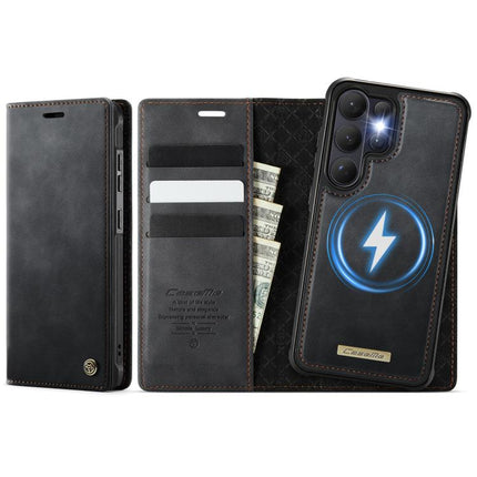 CaseMe C49 Magnetic RFID Blocking Detachable Wallet Leather Phone Case, For Galaxy S25 FE / S26 FE 5G, For Samsung Galaxy S26+ 5G, For Samsung Galaxy S26 Ultra 5G, For Samsung Galaxy S26 5G