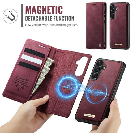 CaseMe C49 Magnetic RFID Blocking Detachable Wallet Leather Phone Case, For Samsung Galaxy A57 5G, For Samsung Galaxy A17, For Samsung Galaxy S25 Edge 5G, For Samsung Galaxy A56 5G