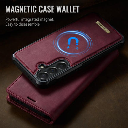 CaseMe C49 Magnetic RFID Blocking Detachable Wallet Leather Phone Case, For Samsung Galaxy A57 5G, For Samsung Galaxy A17, For Samsung Galaxy S25 Edge 5G, For Samsung Galaxy A56 5G