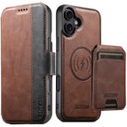 For iPhone 16 Plus / Brown