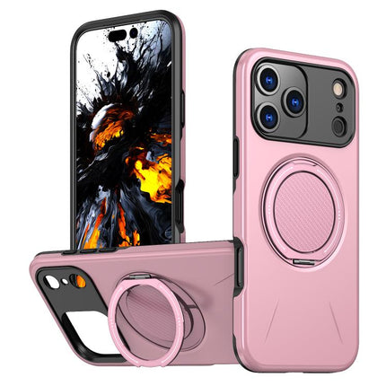 Kalebol Magnetic MagSafe Rotation Holder PC Phone Case, For iPhone 17 Pro Max, For iPhone 17 Pro, For iPhone 17