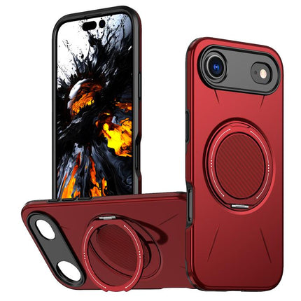 Kalebol Magnetic MagSafe Rotation Holder PC Phone Case, For iPhone Air, For iPhone 16 Pro Max, For iPhone 16 Pro