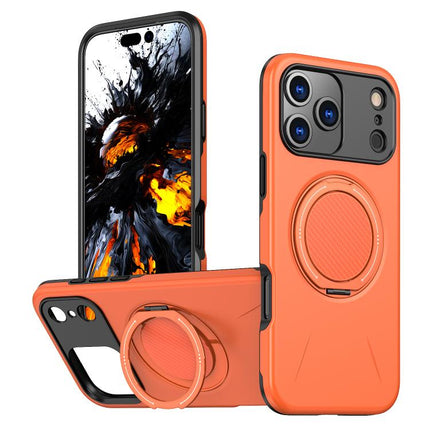 Kalebol Magnetic MagSafe Rotation Holder PC Phone Case, For iPhone 18 Pro, For iPhone 18 Pro Max, For iPhone 17e / 16e