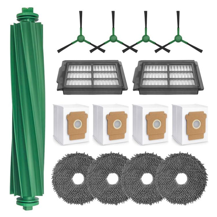 JUNSUNMAY 15pcs/Set Sweeper Replacement Parts Kit for iRobot Roomba Plus 405 / 505 Combo, 15pcs/Set Replacement Parts Kit