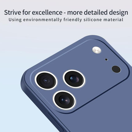 MOFI Caring Soft Shell Liquid Silicone Skin Feel Phone Case, For iPhone 17 Pro, For iPhone 17