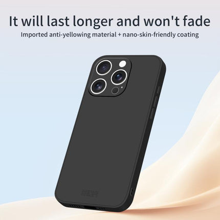 MOFI Caring Soft Shell Liquid Silicone Skin Feel Phone Case, For iPhone 16 Pro, For iPhone 16 Plus