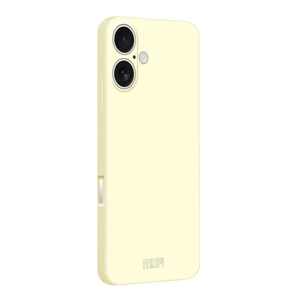 MOFI Caring Soft Shell Liquid Silicone Skin Feel Phone Case, For iPhone 16, For iPhone 15 Pro Max