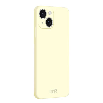 MOFI Caring Soft Shell Liquid Silicone Skin Feel Phone Case, For iPhone 15 Pro, For iPhone 15 Plus