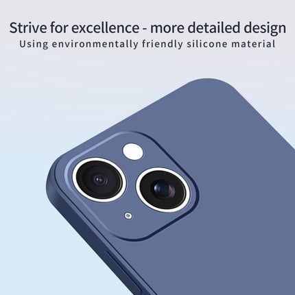 MOFI Caring Soft Shell Liquid Silicone Skin Feel Phone Case, For iPhone 14, For iPhone 14 Pro