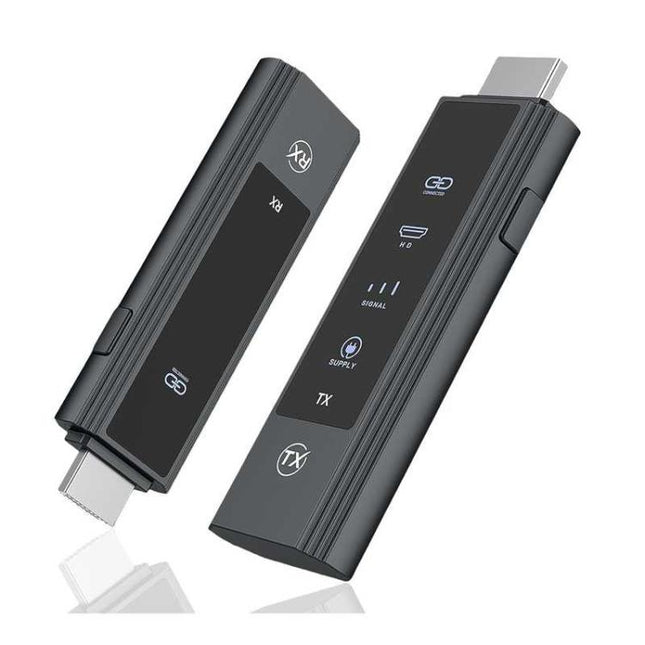 Wireless HDMI Extender 4K HD Decode 1080P Output,Monitor from PC/Laptop/Projector/TV Box