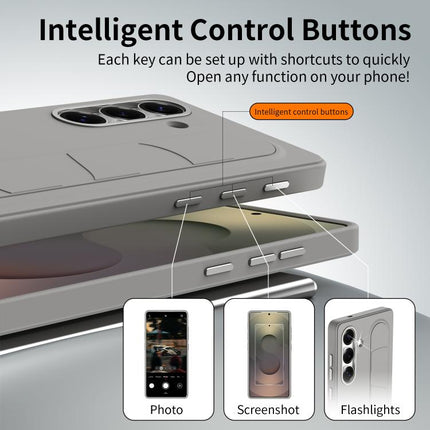Intelligent Control Button Wristband Phone Case, For Samsung Galaxy S26+ 5G, For Samsung Galaxy S26 Ultra 5G, For Samsung Galaxy S26 5G, For Samsung Galaxy S25 FE 5G